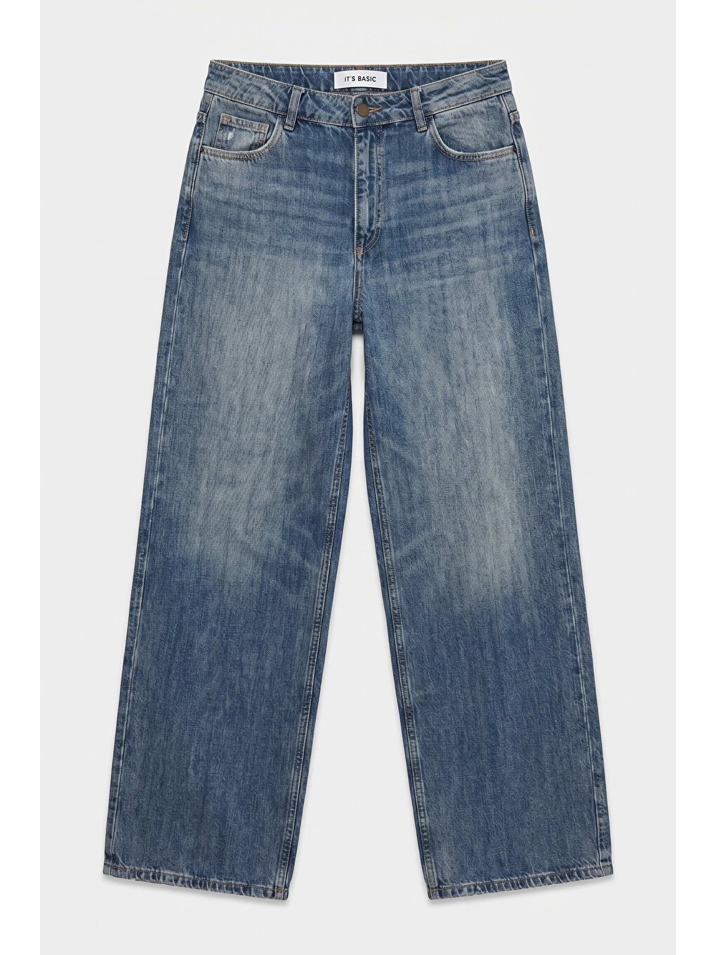 Mavi Kadın T.Kot Rengi 4w6-31 Low Rise Straight Fit Denim Jean-3