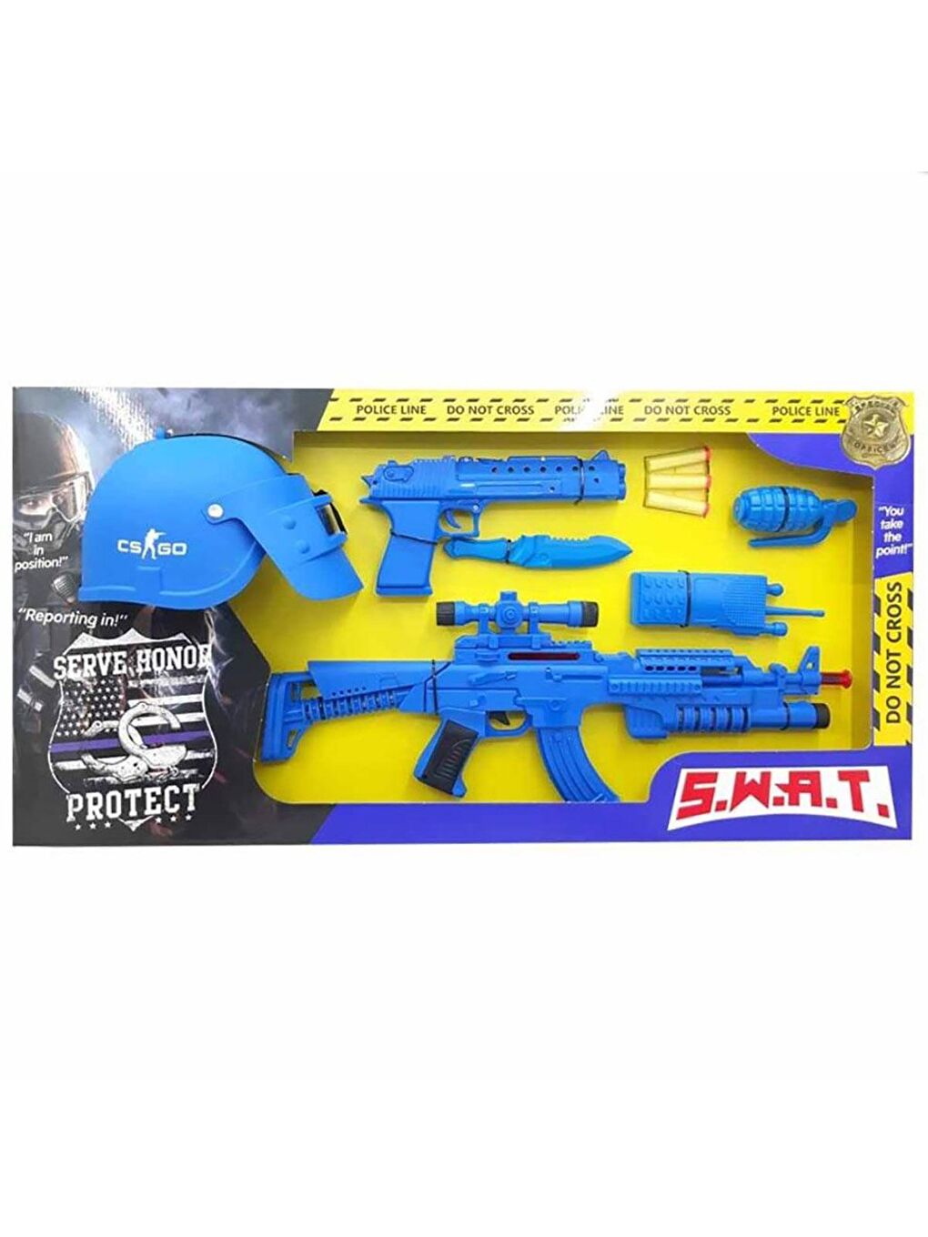 Swat Set Saks Mavisi