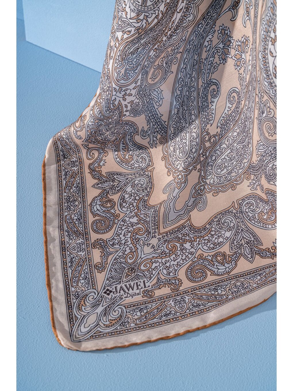 Sarı Kadın Spring Soft Carissa Eşarp-1