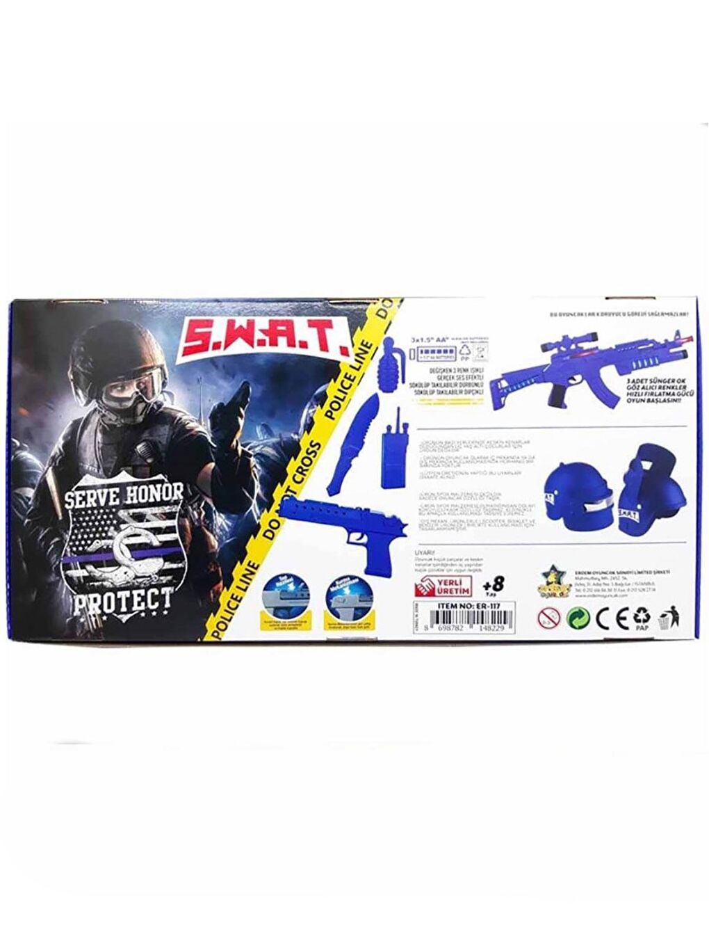 Swat Set Saks Mavisi-1