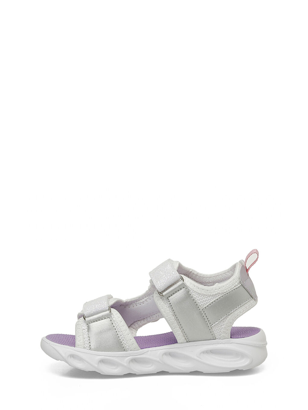 Gri ASRAN P 5FX Gümüş Kız Çocuk Sandalet-2