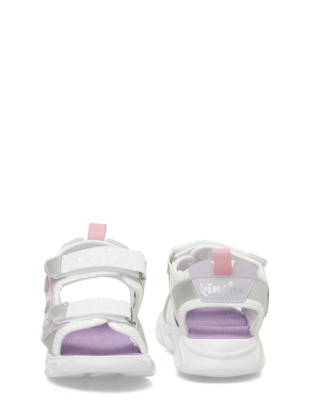 Gri ASRAN P 5FX Gümüş Kız Çocuk Sandalet-4