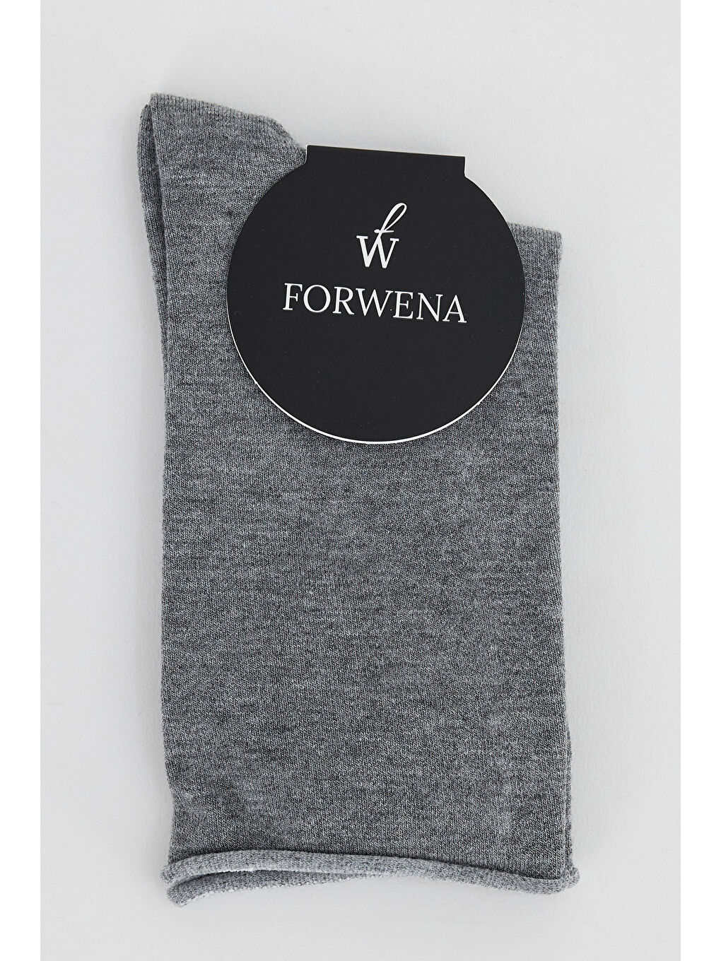 Koyu Gri Bambu Lastiksiz Dikişsiz Kadın Soket Çorap 36-41-2