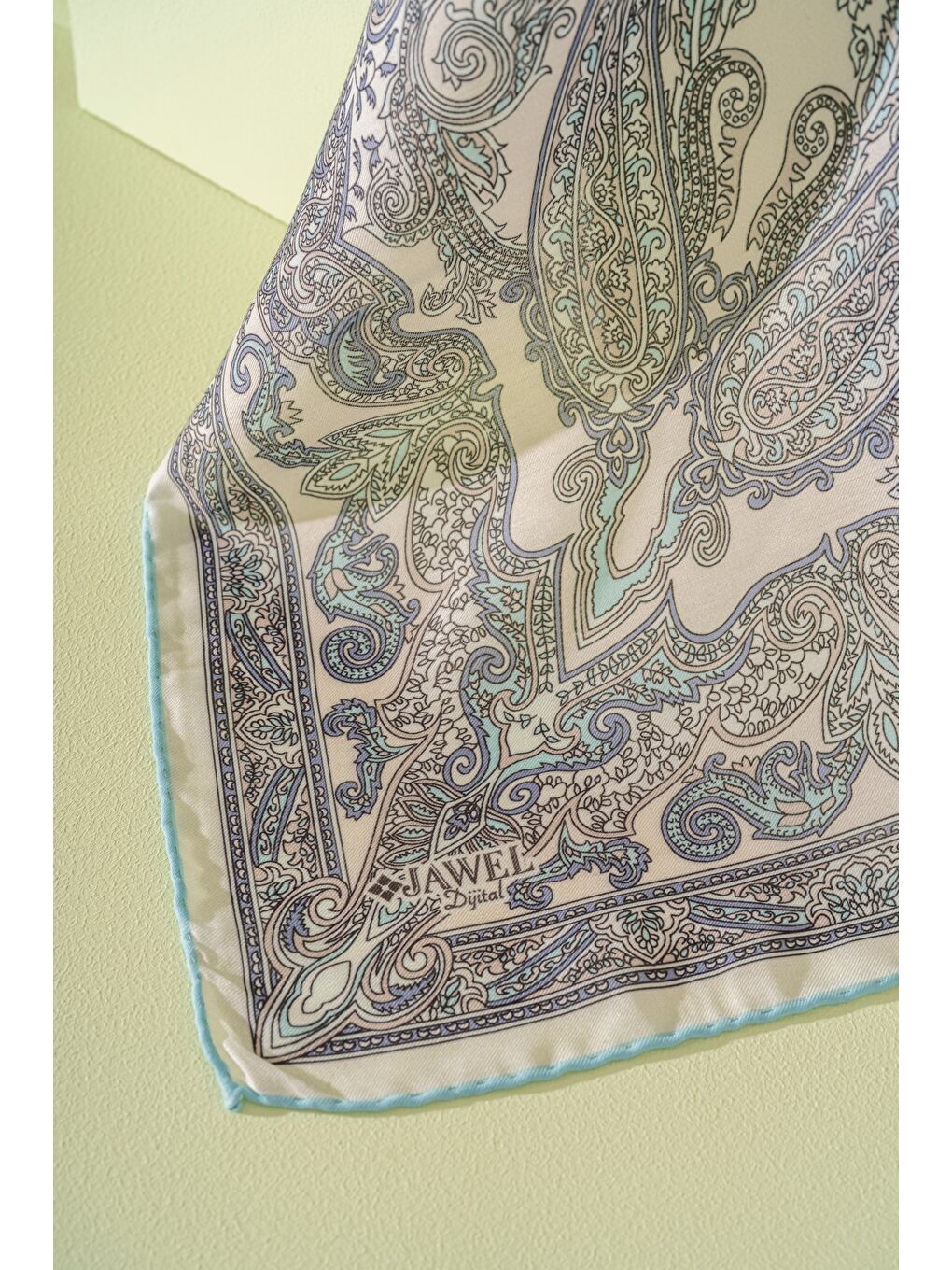 Turkuaz Kadın Spring Soft Carissa Eşarp-1