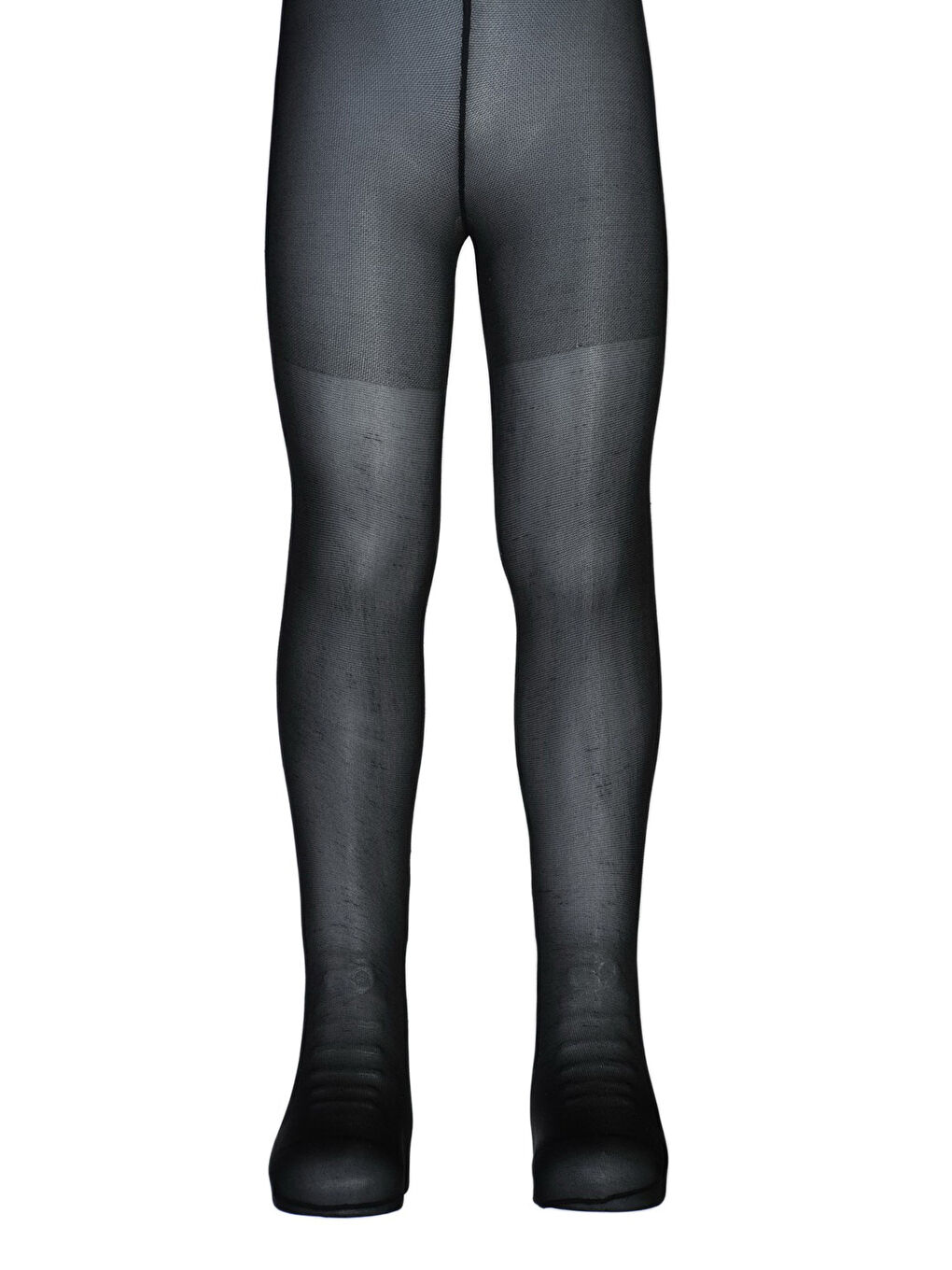 Siyah Kız Çocuk Muz Külotlu Çorap-2