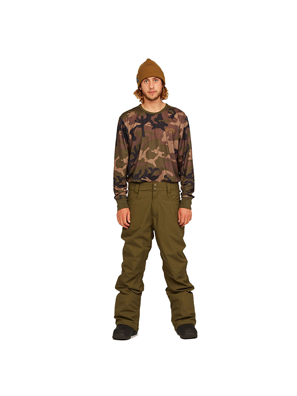 Outsider Erkek Yeşil Snowboard Pantolonu-2