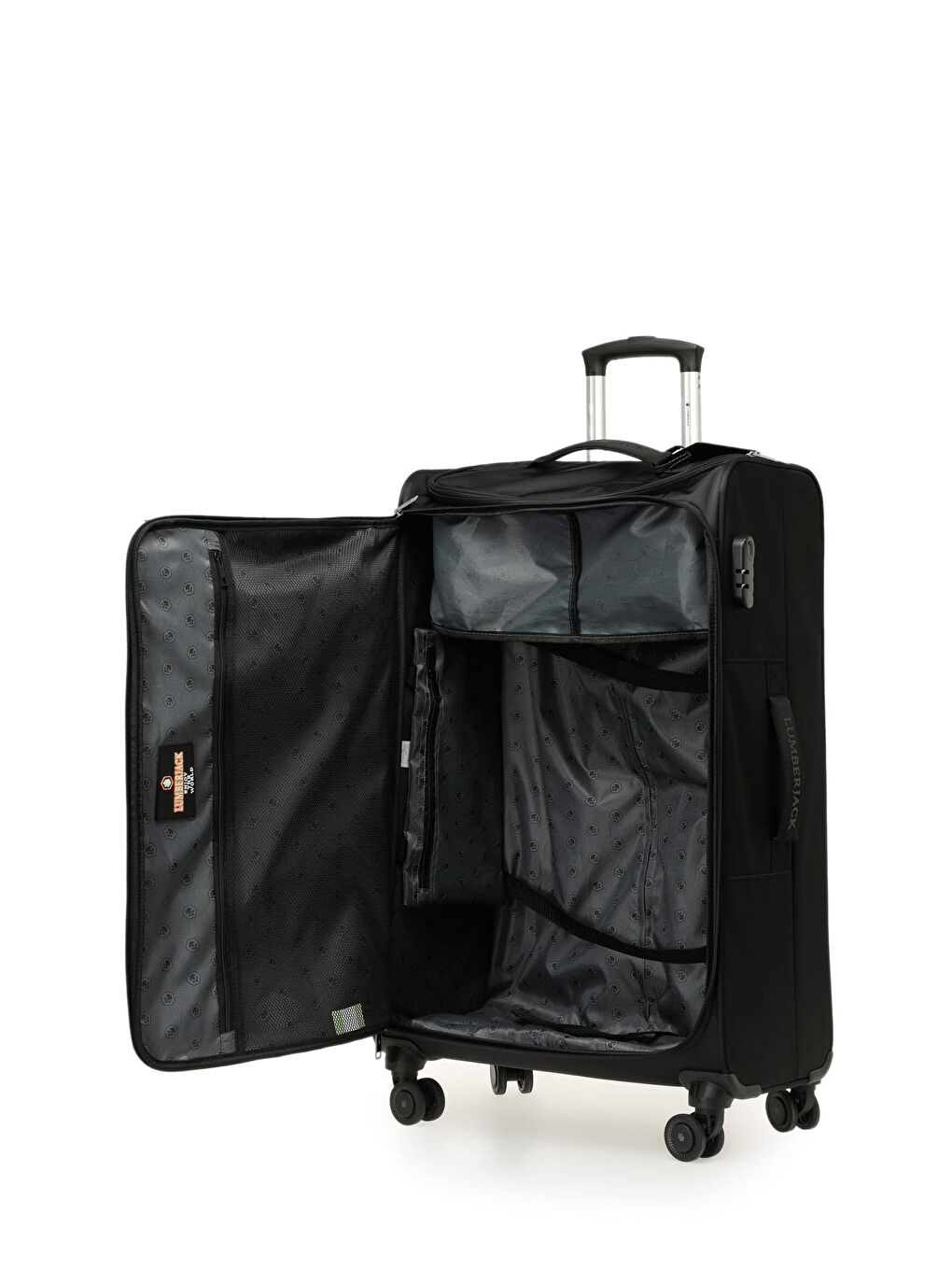 TEKSTIL ULTRA LGHT -B 5FX Siyah Unisex Büyük Boy Valiz-2