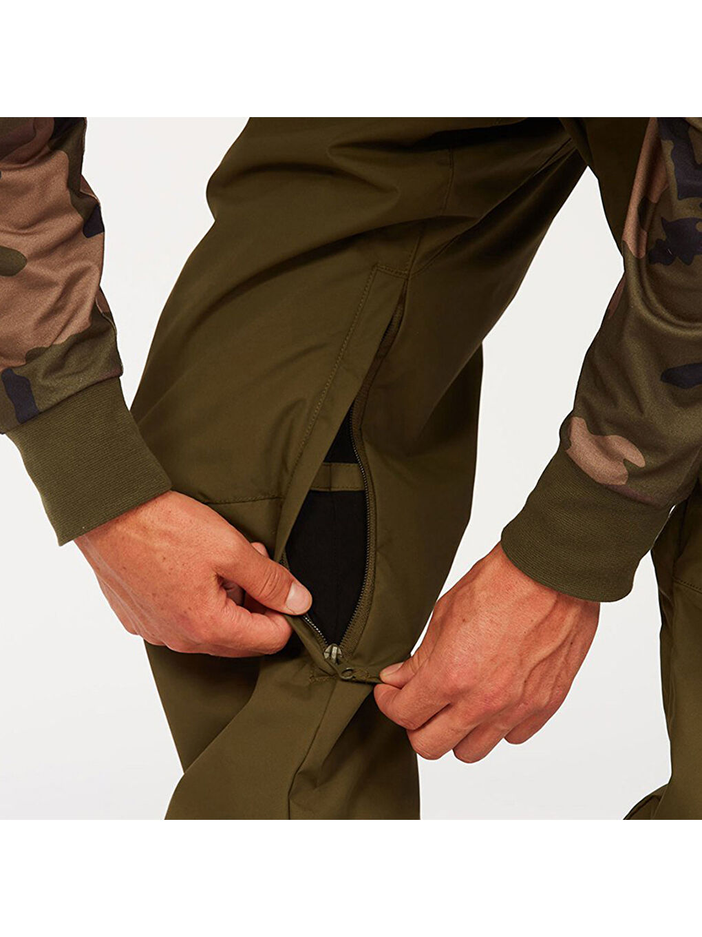 Outsider Erkek Yeşil Snowboard Pantolonu-4