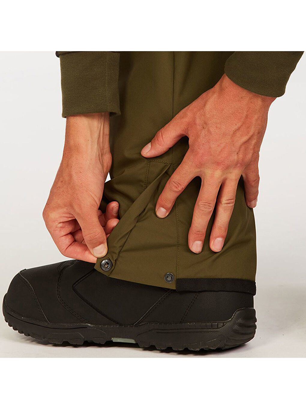 Outsider Erkek Yeşil Snowboard Pantolonu-5