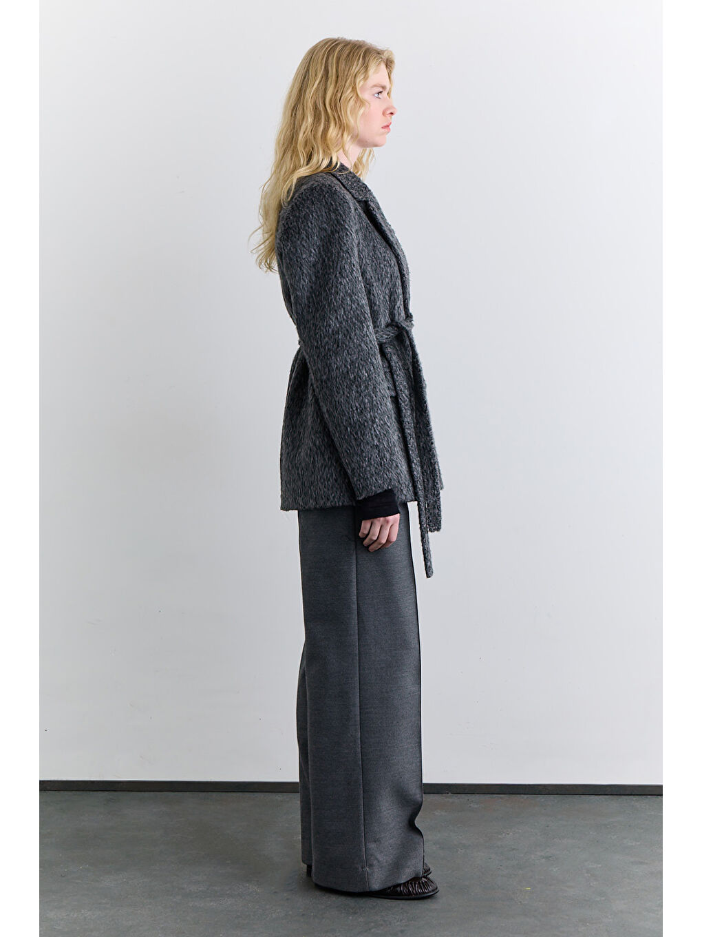 Dara Kaşe Blazer Antrasit-5