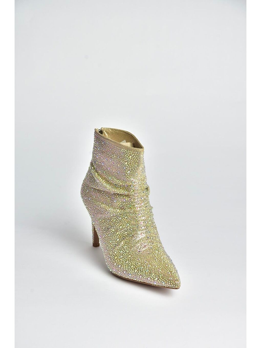 Sarı Altın Kadın Bot V572127214-3
