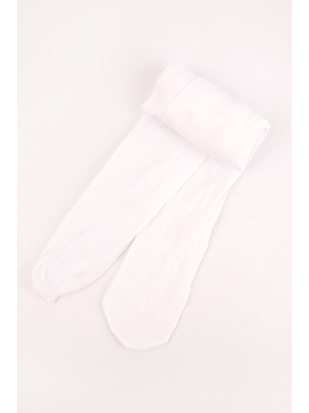 Beyaz Kız Çocuk Muz Külotlu Çorap