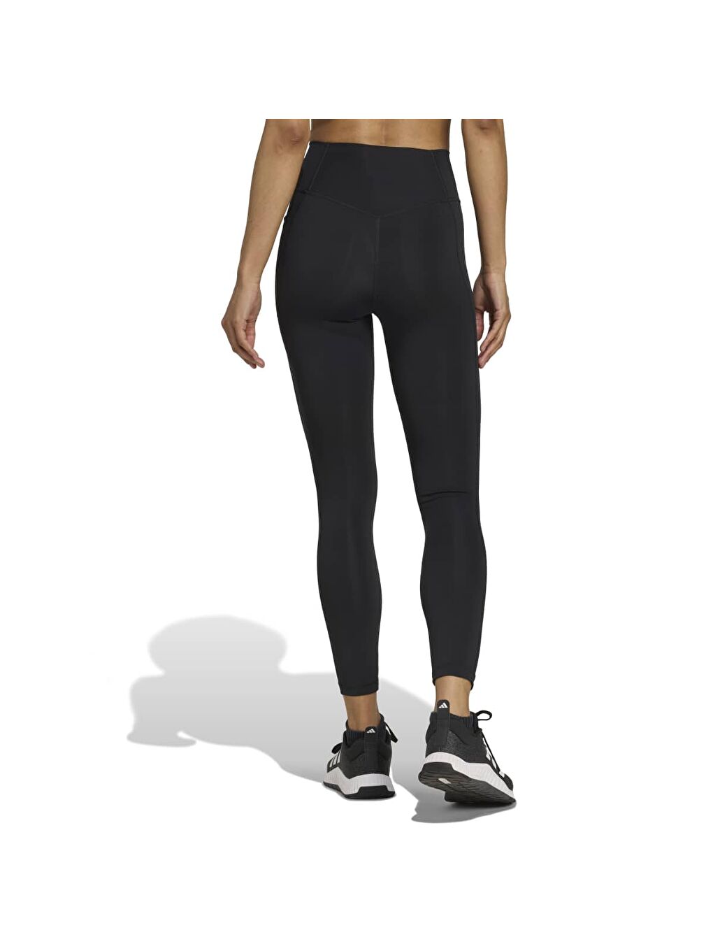 Optime Essentials Pow 7/8 Kadın Siyah Tayt-1