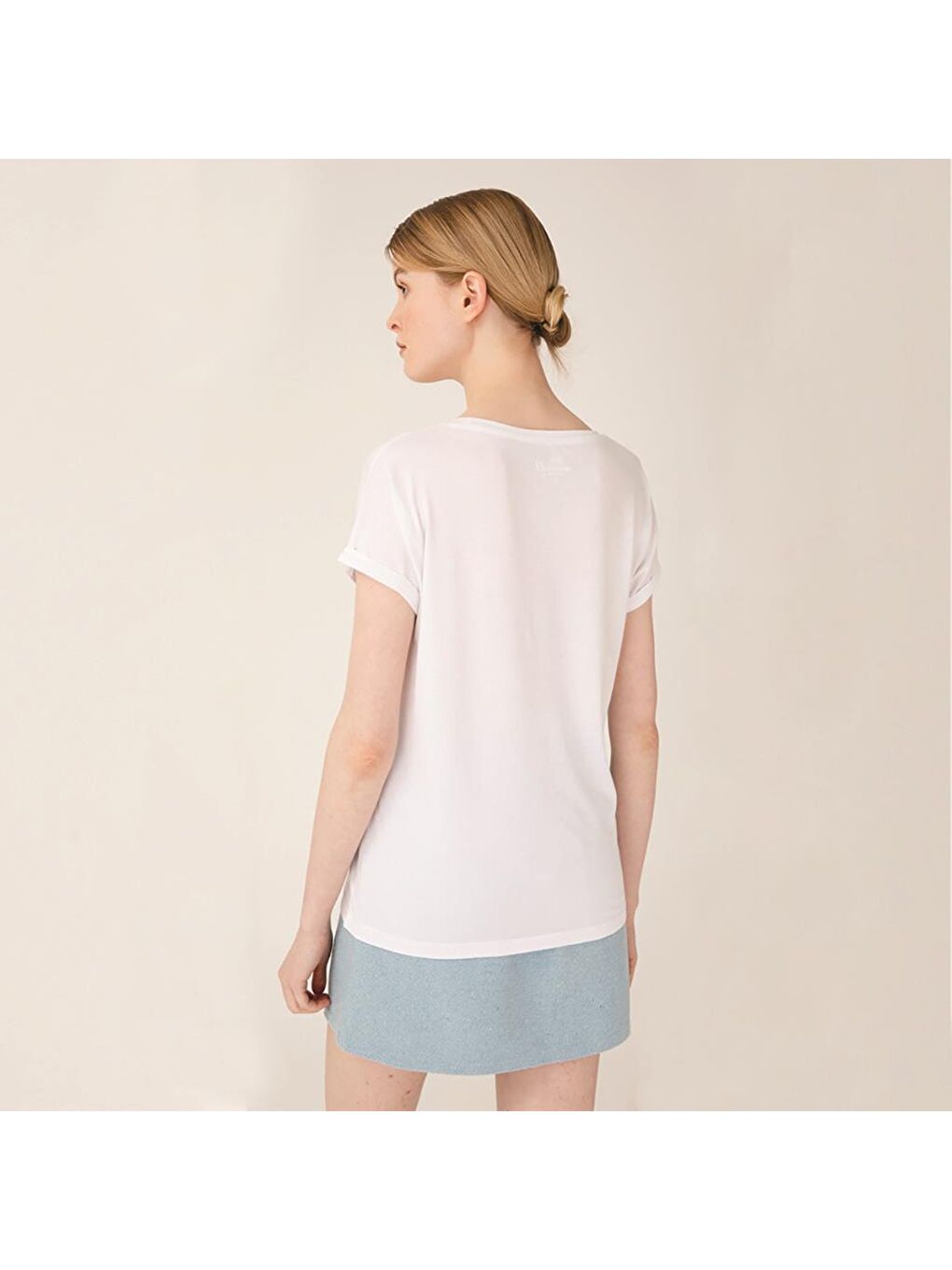 Nazar Beyaz T-Shirt-6