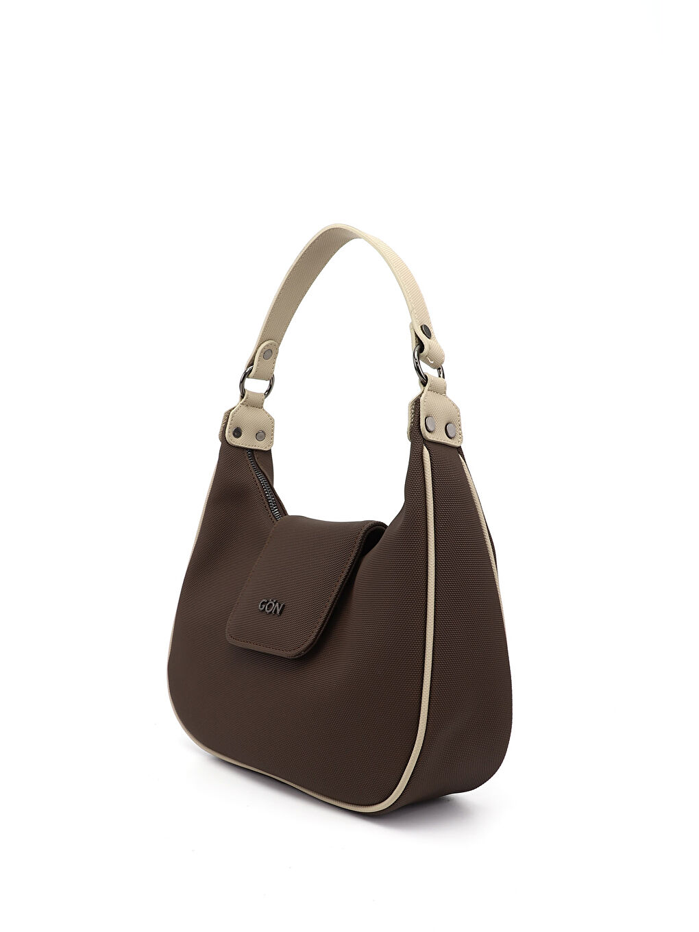 Kahverengi Kadın KAHVERENGİ Uzun Askılı Omuz Çantası-2