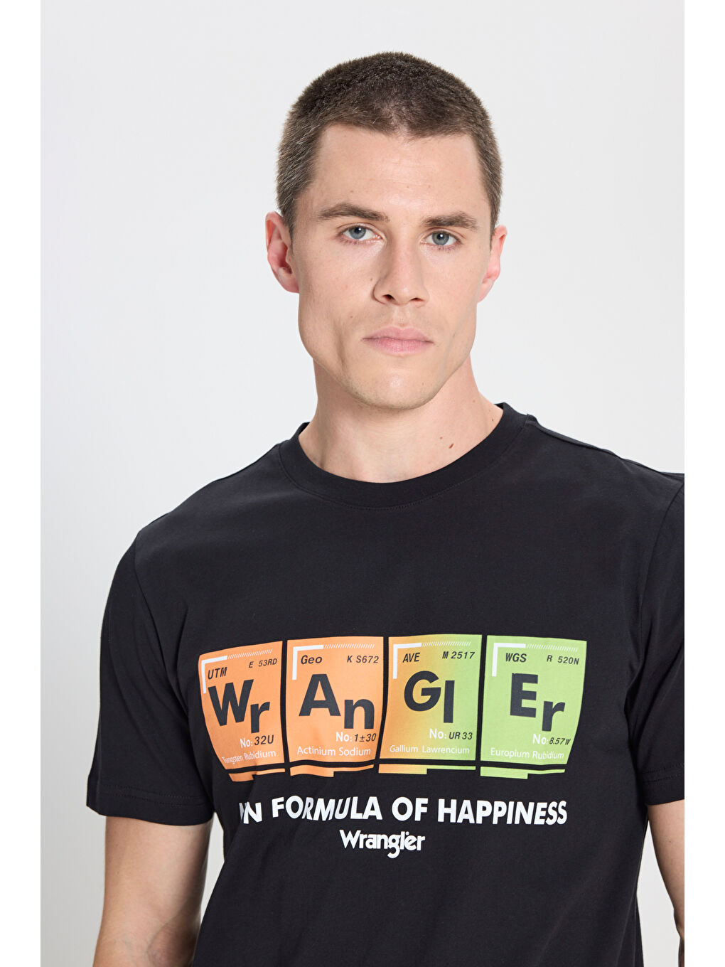 Regular Fit Normal Kesim Bisiklet Yaka Siyah Tişört-4