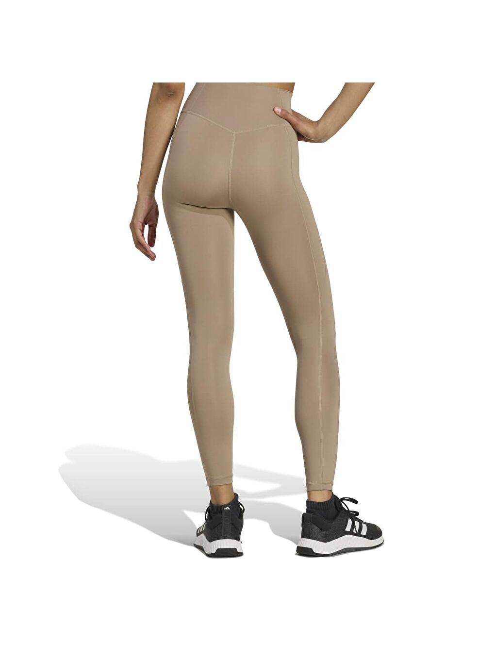 Optime Essentials Pow 7/8 Kadın Bej Tayt-1