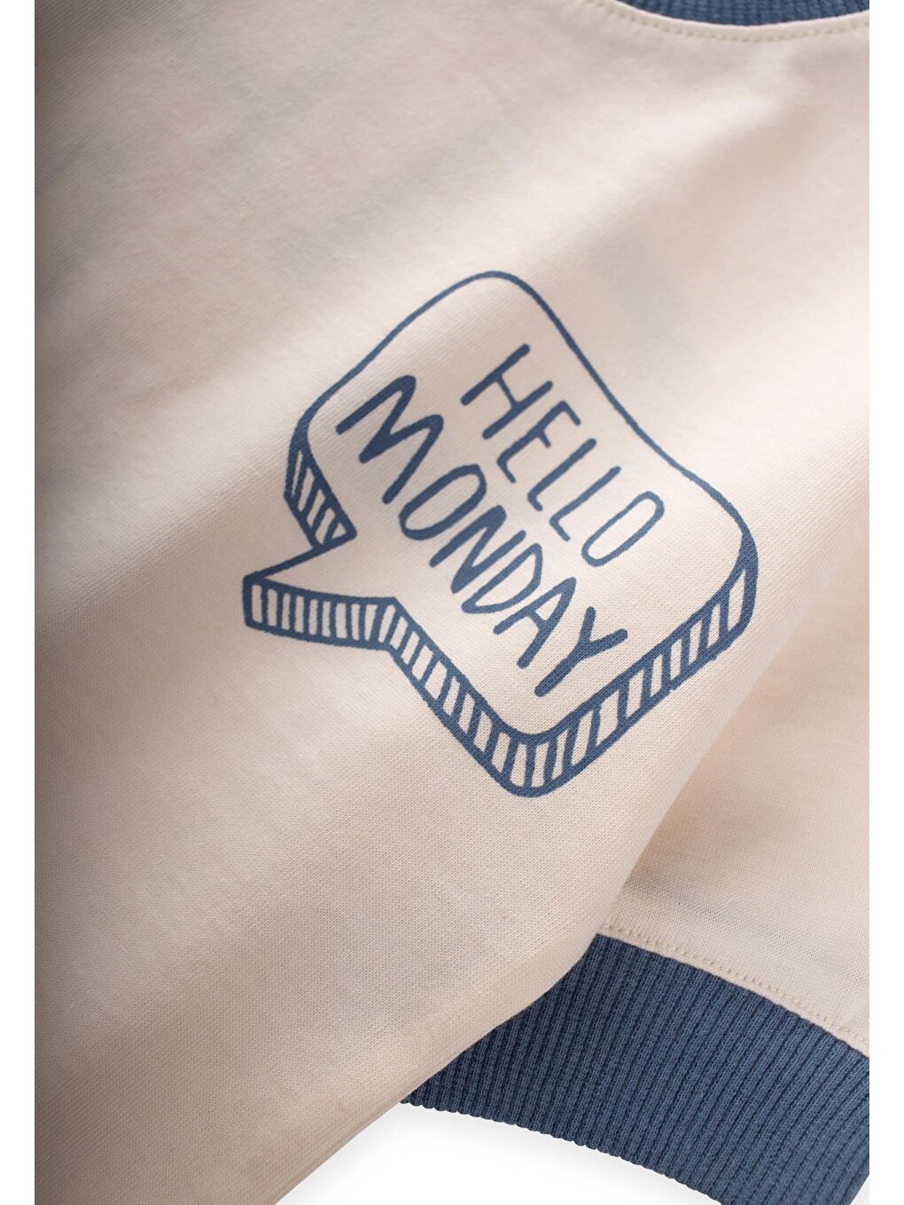 Ekru Erkek Çocuk Baskılı Takım-2