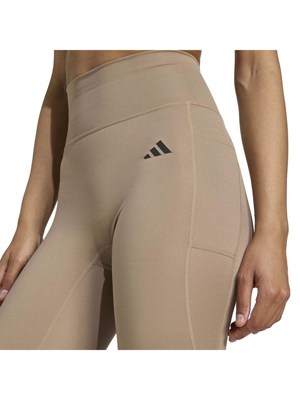 Optime Essentials Pow 7/8 Kadın Bej Tayt-4