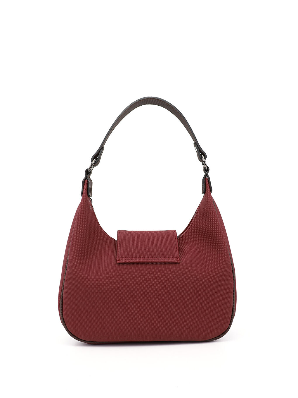 Bordo Kadın KOYU BORDO Uzun Askılı Omuz Çantası-3