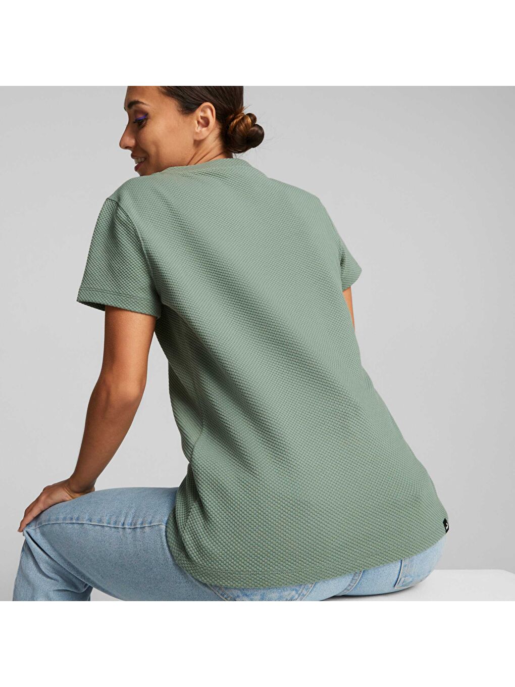 Renksiz HER Kadın Tişört-1