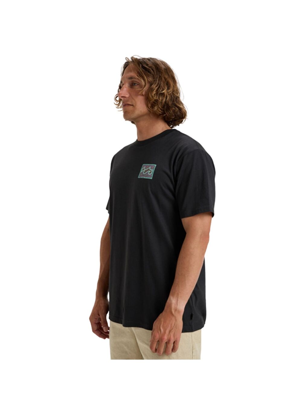 Crayon Wave Ss Erkek Siyah Tişört-2