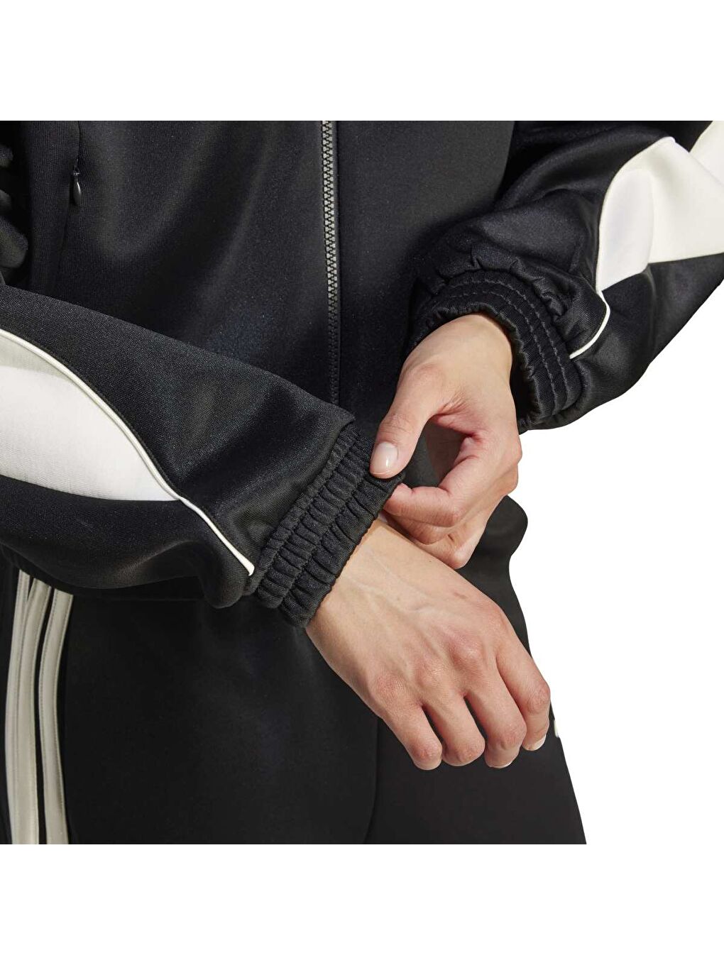 Stadium Kadın Siyah Dik Yaka Ceket-3
