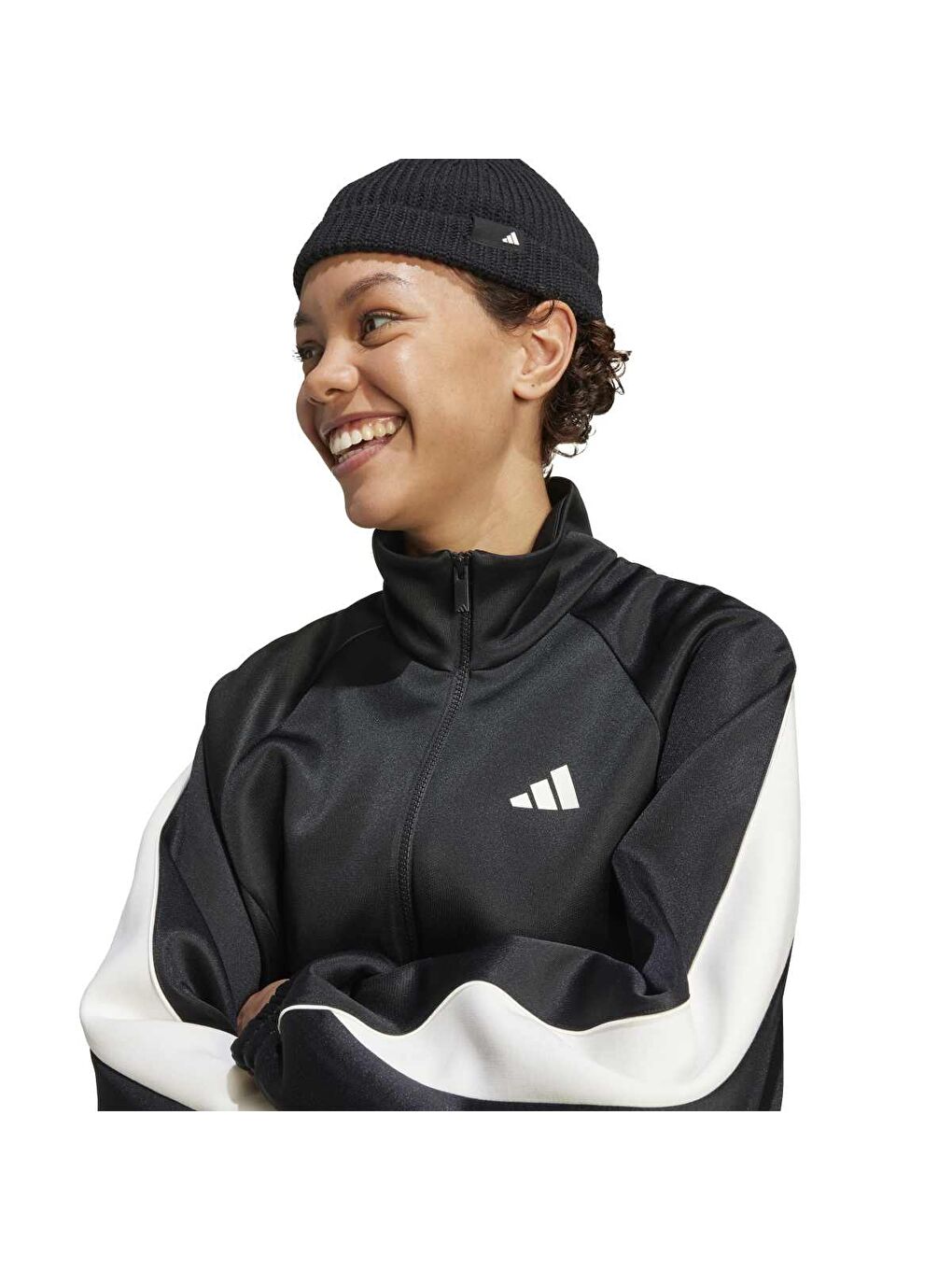 Stadium Kadın Siyah Dik Yaka Ceket-4