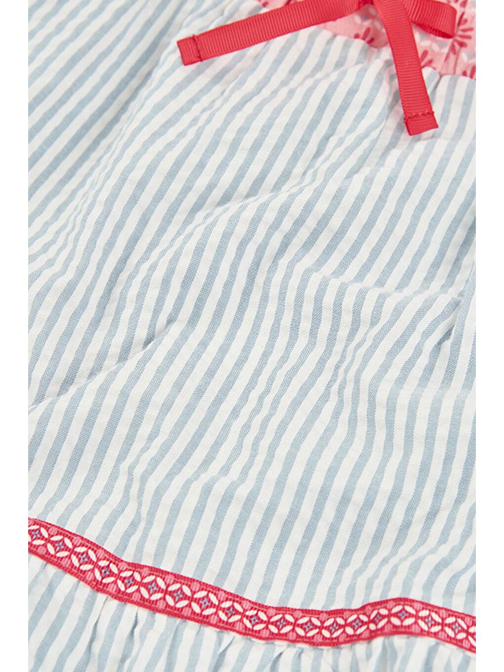 Karışık Çiçek Nakışlı Etek 2-6 Yaş Çok Renkli-5