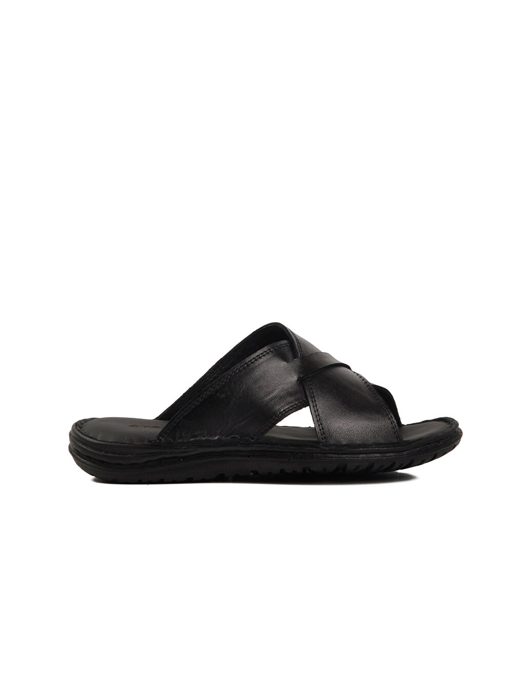 Siyah Çapraz Bantlı Hafif Erkek Terlik 476404 M