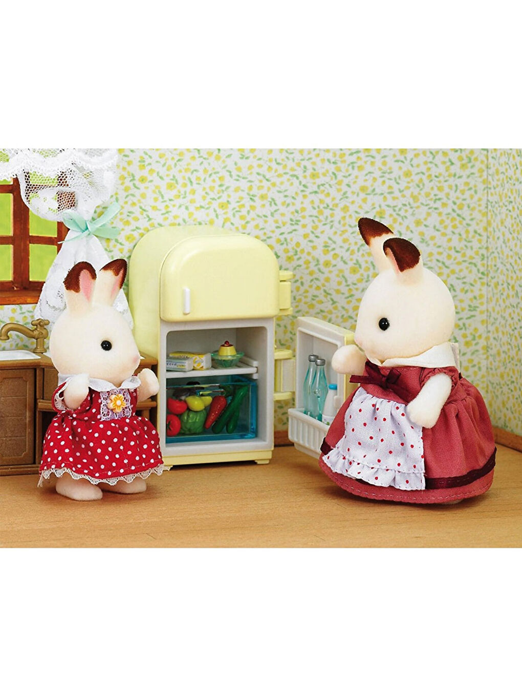 Çikolata Kulaklı Tavşan Anne Buzdolabı 5014-1