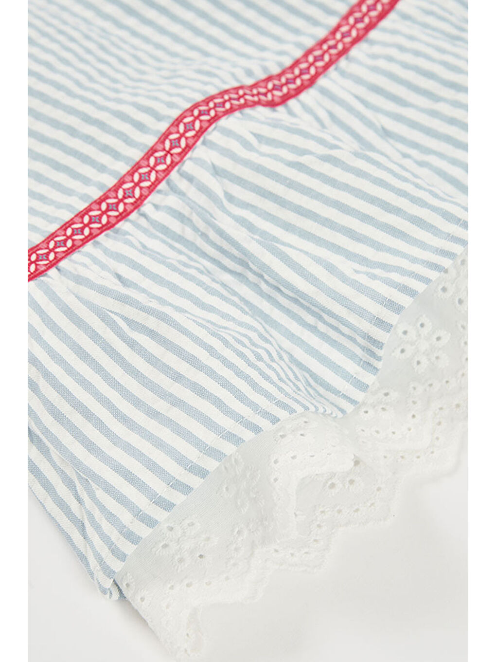 Karışık Çiçek Nakışlı Etek 2-6 Yaş Çok Renkli-6