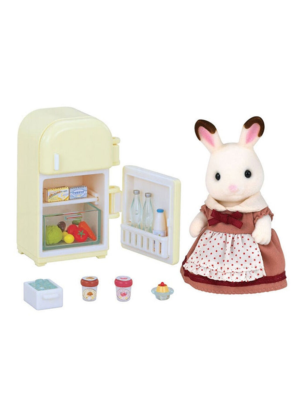 Çikolata Kulaklı Tavşan Anne Buzdolabı 5014-2