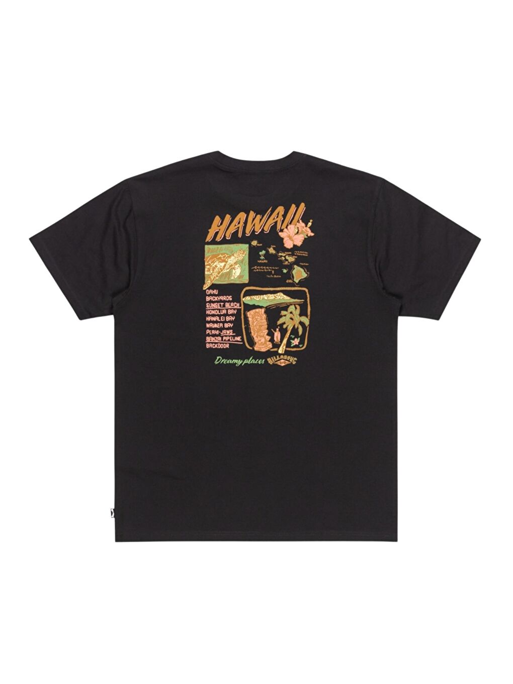 Dreamy Place Ss Erkek Siyah Tişört-4