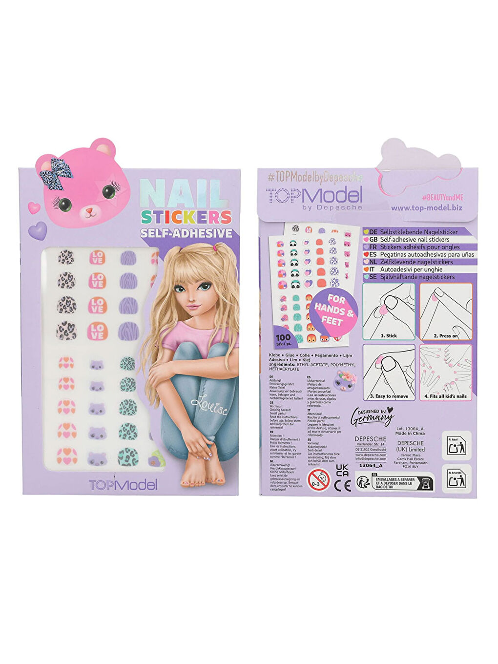 Tırnak Çıkartma Louise 413064