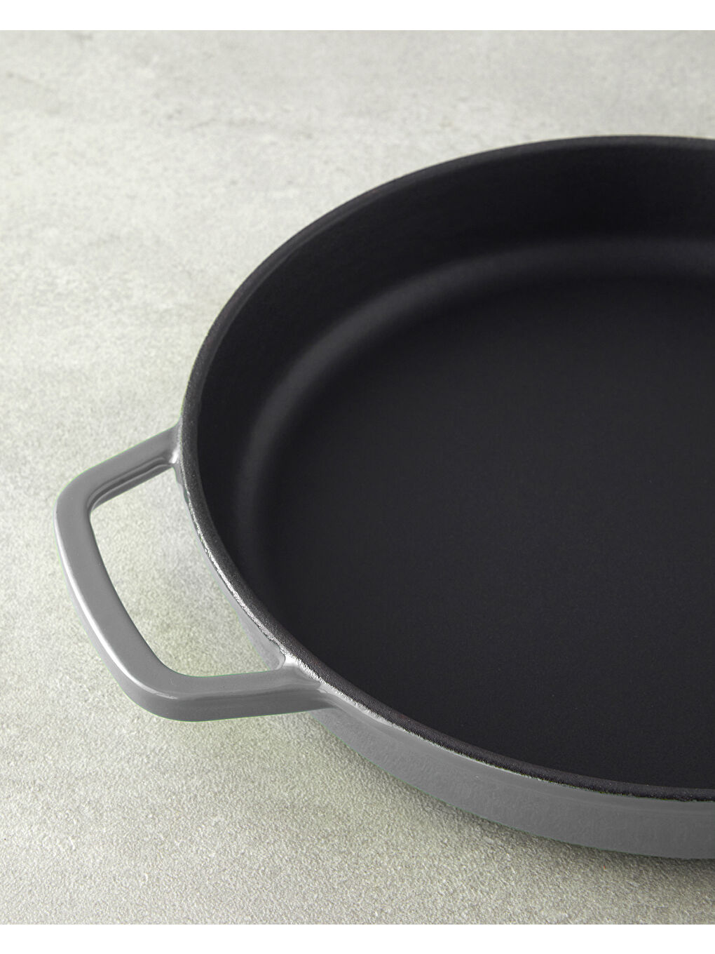 Hecha Demir Döküm Sahan 20 cm Gri-1