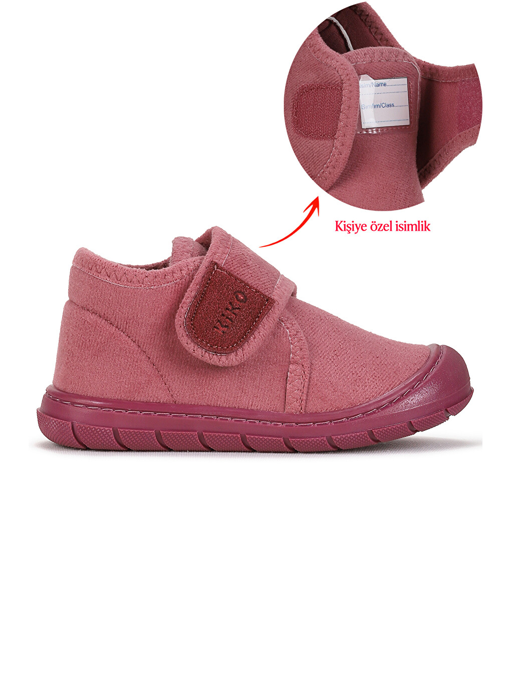 Pembe Vesla Kız Çocuk Ev Okul Kreş Panduf-3