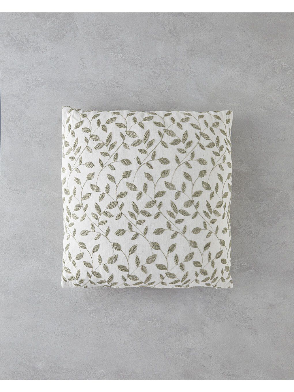 Shine Line Kırlent Kılıfı 42x42 cm Yeşil