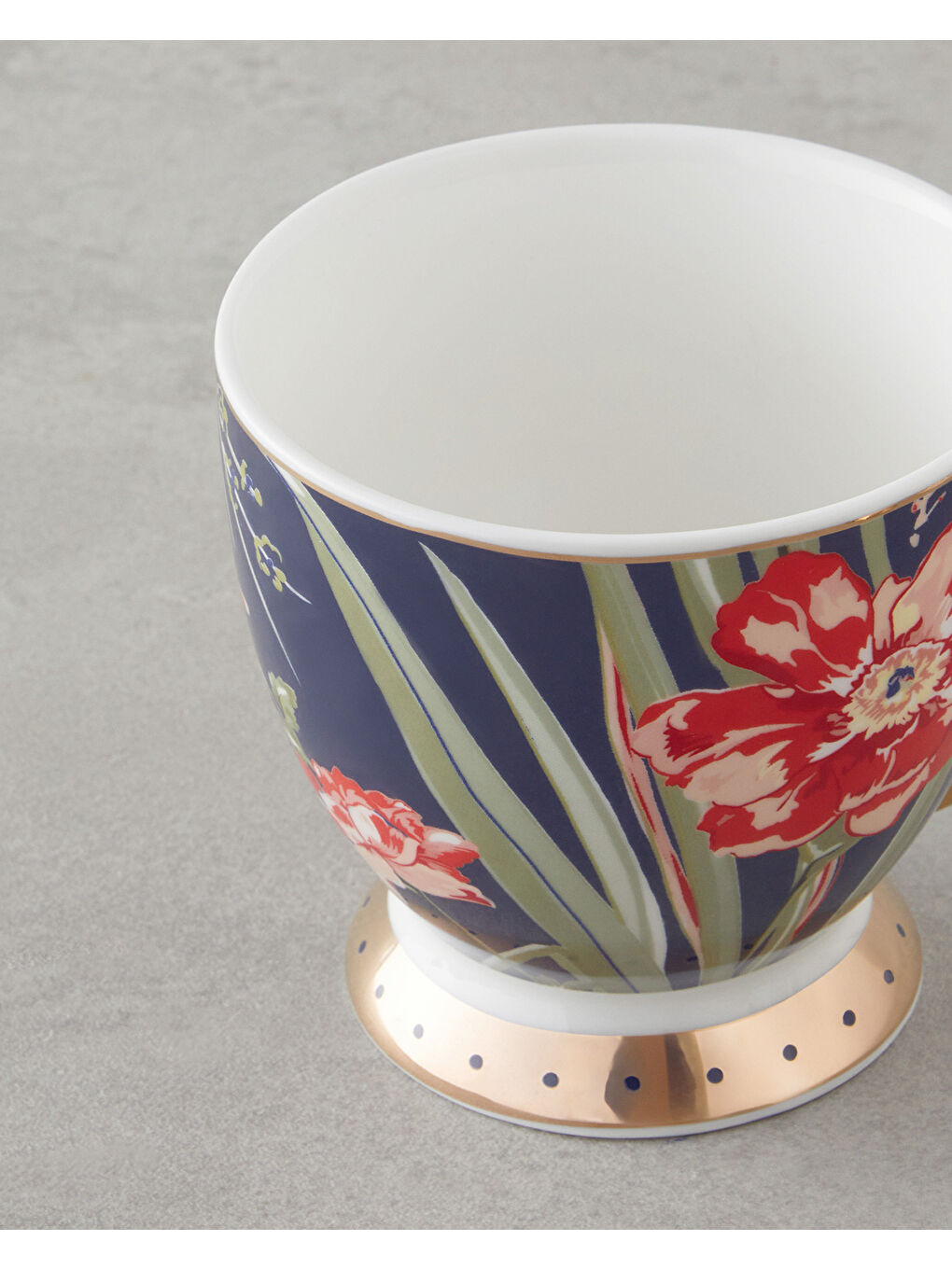 Astrion New Bone China Kupa 460 ml Lacivert-2