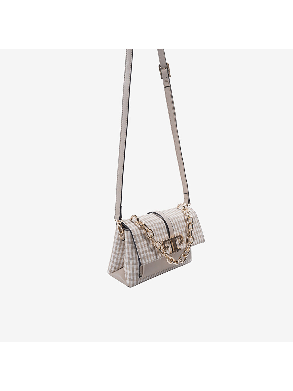 Kadın SP1148-M191 SILVER POLO Çapraz Çanta Kum Beji-Kum Beji-1