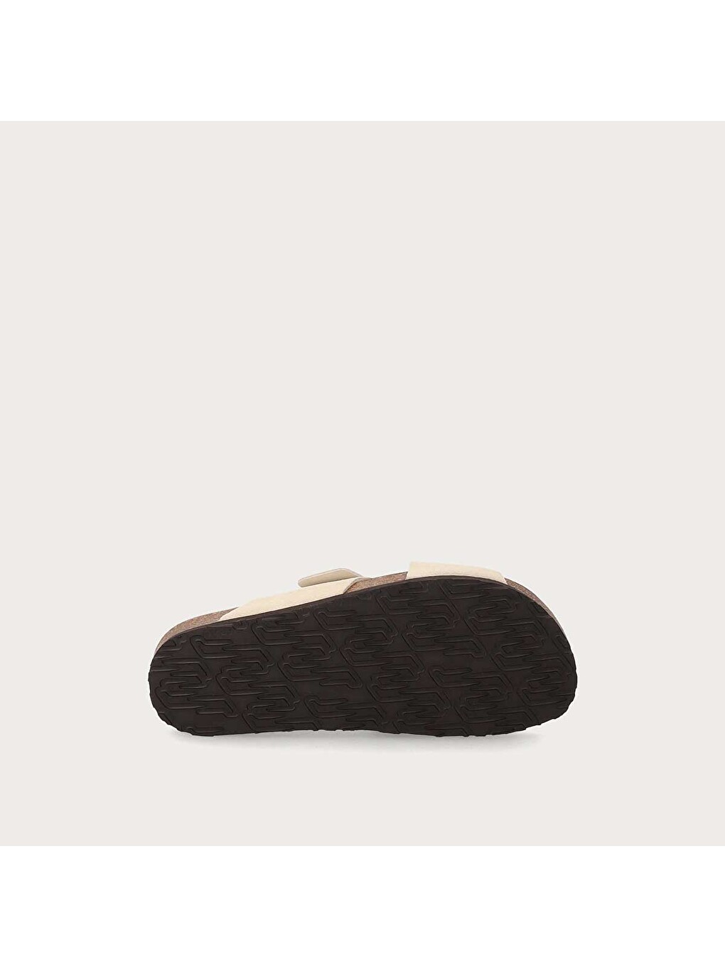Bej Kadın Terlik 17B3 VELOUR-S SUEDE CROSSOVER-STRAP SLIDERS-4