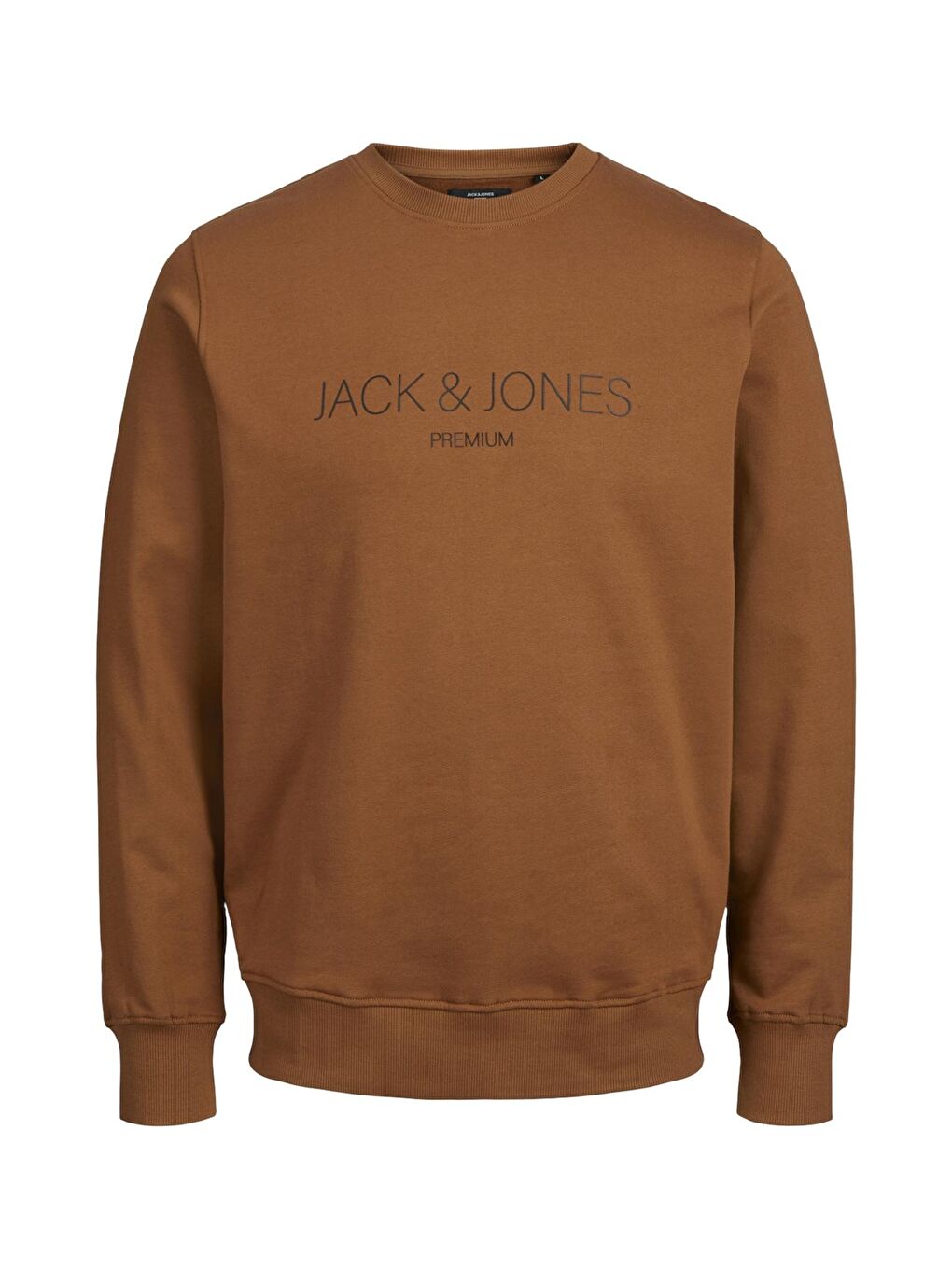 Jack & Jones Kahverengi Premium Pamuklu Jprblajared Sweat 12261873