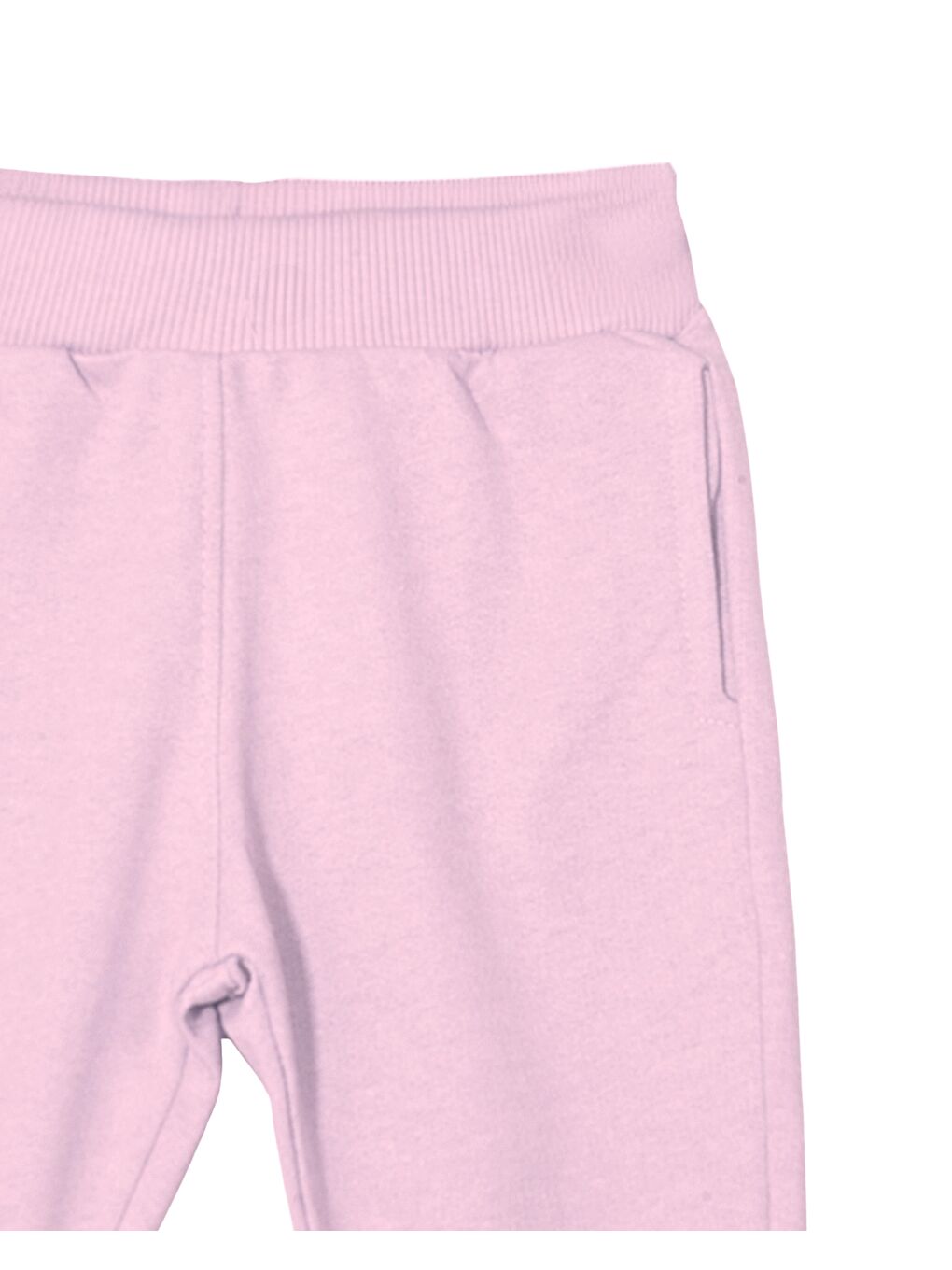 Pembe İki İplik Eşofman Altı-1