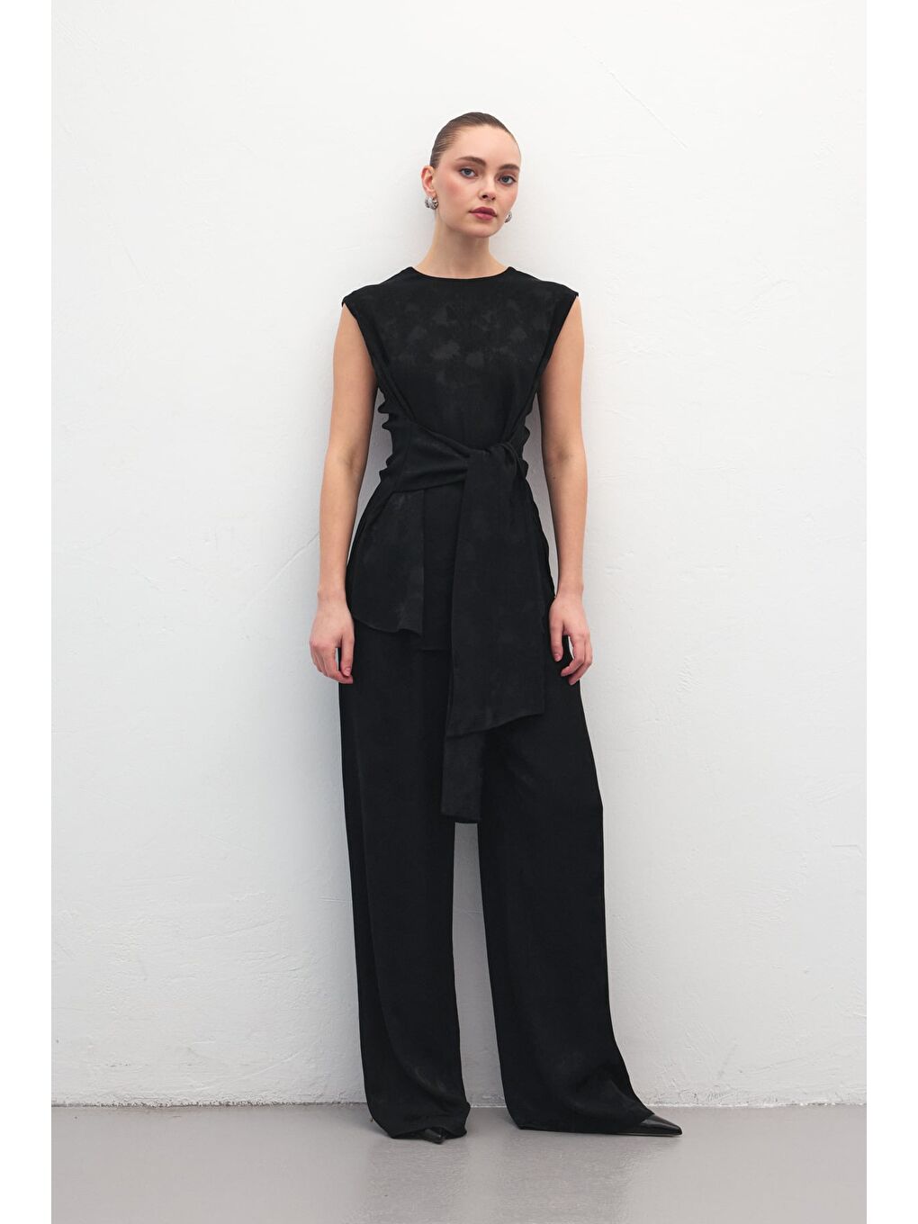 Camila Pantolon - Siyah-5