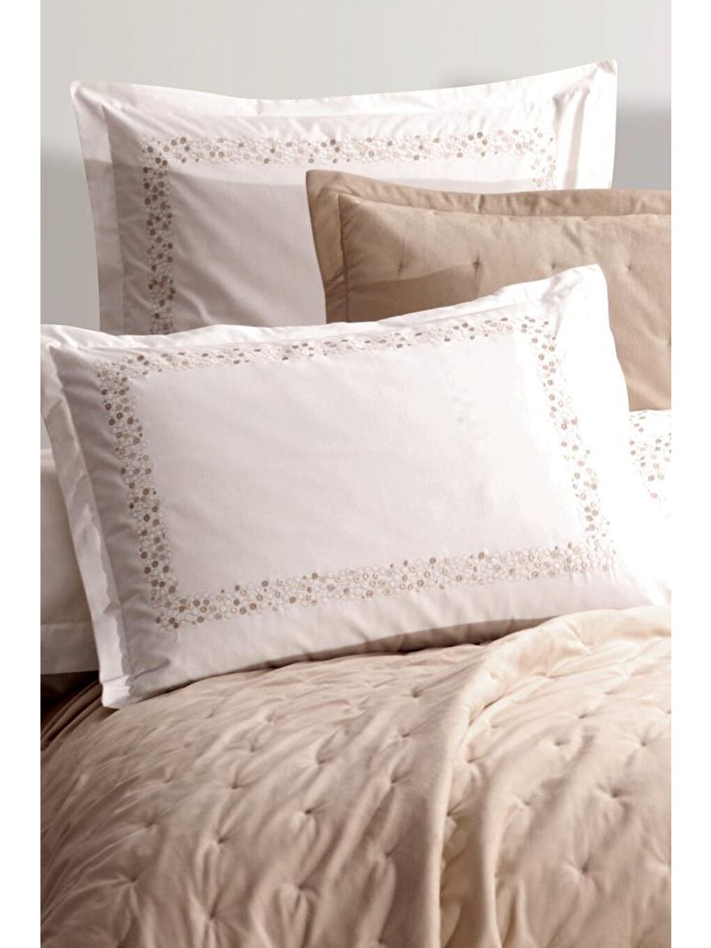 Kahverengi Stella 10 Parça Çeyiz Seti Cappucino-1