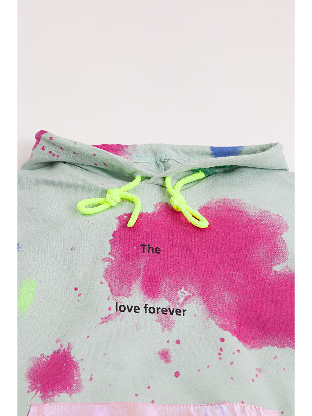 Turuncu Kız Çocuk 2'li Paket Basic Sweatshirt-6