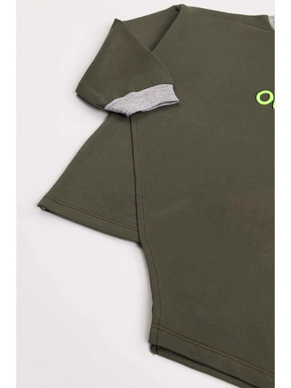 Lila Kız Çocuk 2'li Paket Basic Sweatshirt-5