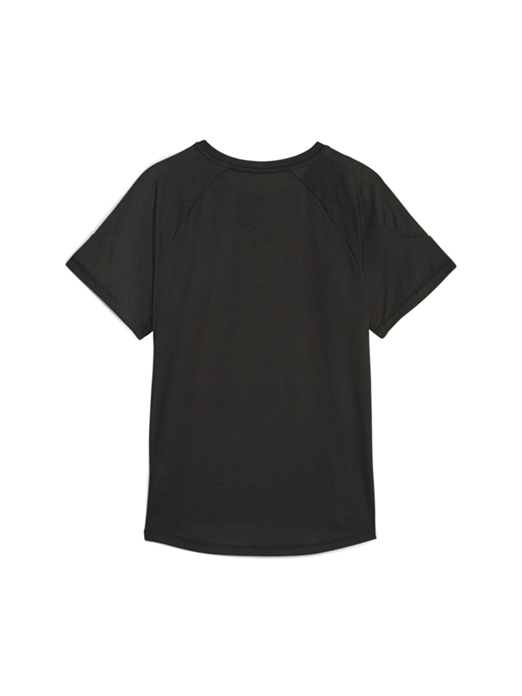 Siyah EVOSTRIPE Kadın Tişört-3