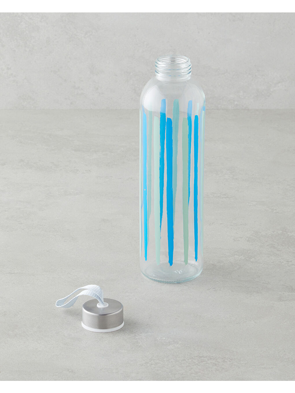 Coastline Cam Şişe 750 ml Mavi-1