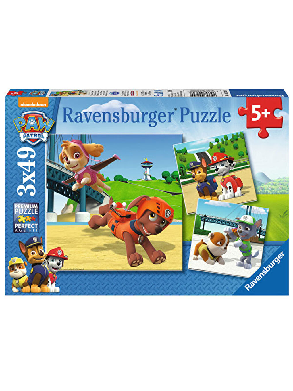 Ravensburger Renksiz Puzzle 3-49 Parça Paw Patrol 92390